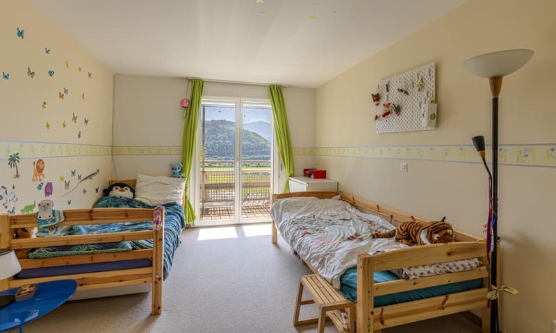 Grande villa 4.5 pièces avec terrasse, jardin et vue sur Agno (9)