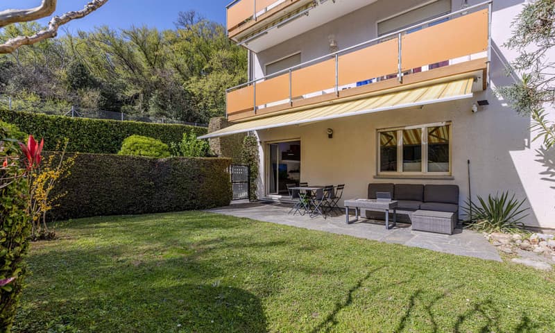Louer ou Acheter - 3,5 pièces comme neuf avec jardin à Carona (2)