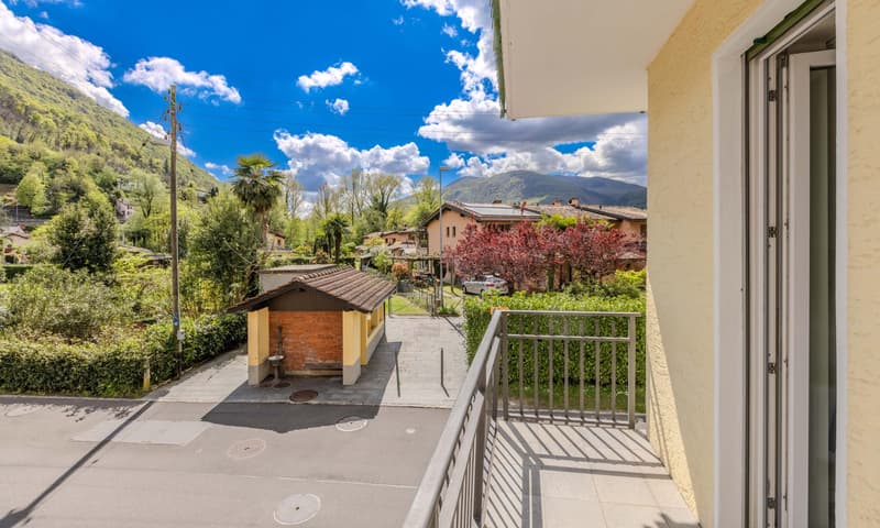 OCCASION - GRAND APPARTEMENT 3.5 PIÈCES AVEC BALCON À LUGANO FIGINO (3)