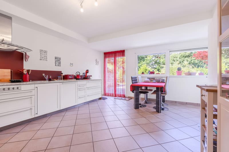 Villa bifamiliale spacieuse 6.5 avec jardin à Carabbia (3)