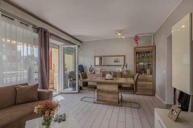 Appartement 3.5 pièces confortable avec balcon à Agno (1)