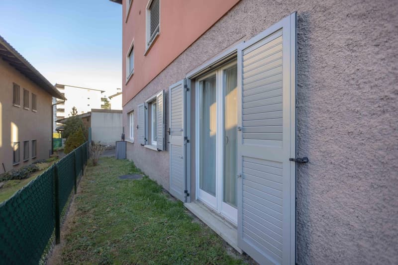 LUMINEUX ET PRATIQUE 2.5 PIÈCES AVEC JARDINET À DAVESCO SORAGNO (4)