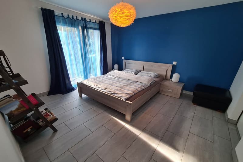 Vaste appartement en attique 5.5 avec grande terrasse et vue sur le lac à Bioggio (5)