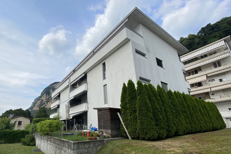 APPARTEMENT LUMINEUX ET MODERNE 4.5 PIÈCES AVEC GRANDE TERRASSE À MENDRISIO CENTRE (1)