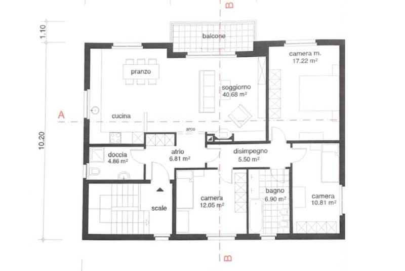 Belle et spacieuse villa bifamiliale 8,5 pièces à Sementina (10)