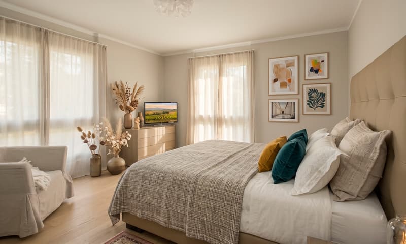 Wonderful and modern 3.5-room apartment with beautiful terrace in Vezia (6)