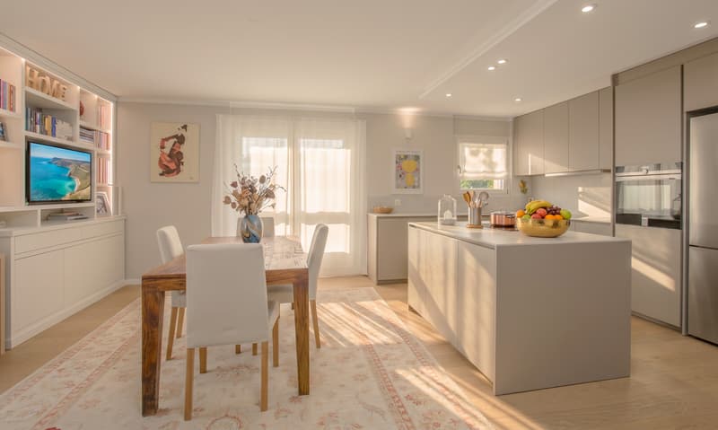 Wonderful and modern 3.5-room apartment with beautiful terrace in Vezia (2)