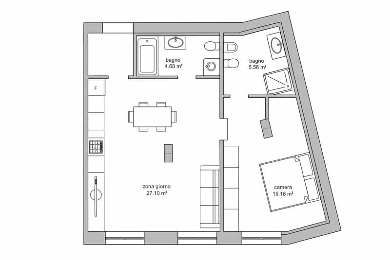 Résidence secondaire - Nouvel appartement 2.5 pièces au centre de Lugano (7)