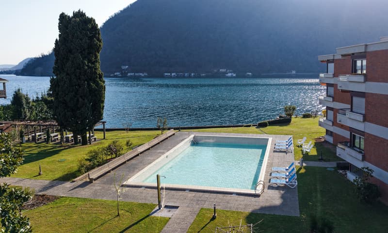 Prächtige und helle 4.5-Zimmer-Wohnung mit Pool in Maroggia (9)