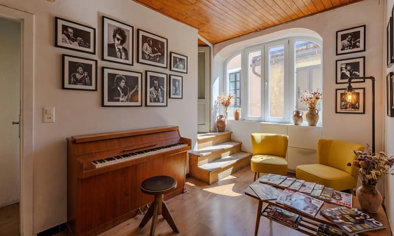 RÉSIDENCE SECONDAIRE - MAISON HISTORIQUE AVEC TERRASSE À BESAZIO (5)