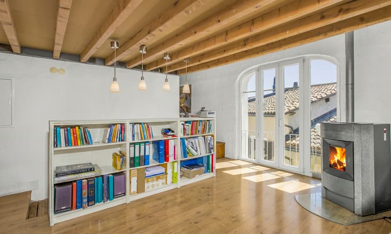 RÉSIDENCE SECONDAIRE - MAISON HISTORIQUE AVEC TERRASSE À BESAZIO (4)