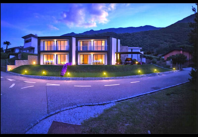 MODERNA VILLA 4.5 LOCALI DI NUOVA EDIFICAZIONE A CLARO (9)