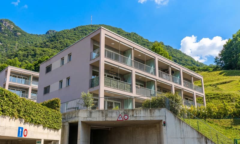 STUNNING AND MODERN 3.5-ROOM APARTMENT WITH GARDEN IN PAZZALLO (9)