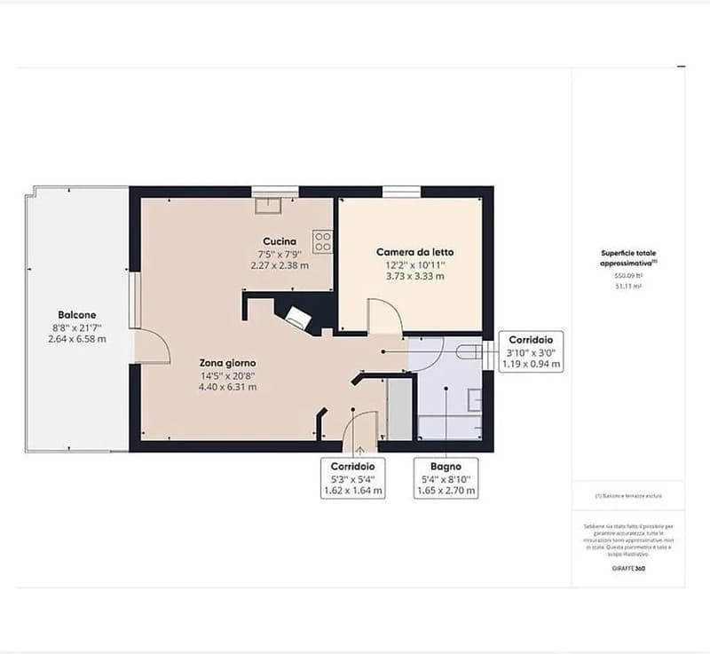 Charming 2.5-room apartment in Pregassona (9)