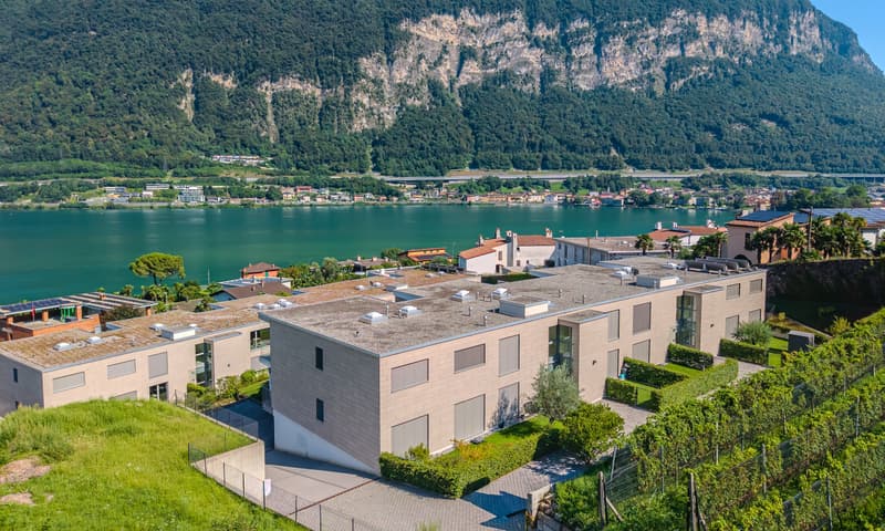 Wunderschöne 3.5-Zimmer-Wohnung mit Terrasse und Seeblick in Riva San Vitale (9)