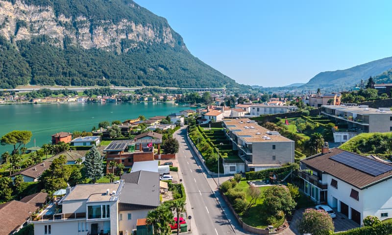 Wunderschöne 3.5-Zimmer-Wohnung mit Terrasse und Seeblick in Riva San Vitale (4)