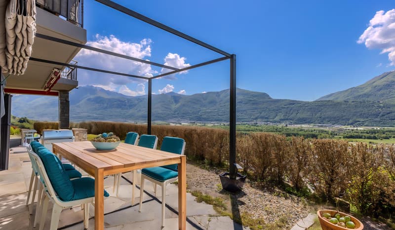 Villa élégante et spacieuse avec vue sur le lac à Agarone - Cugnasco (4)