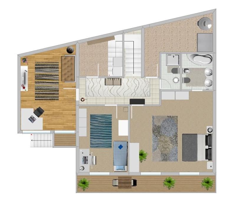 SPACIOUS VILLA 4.5 ROOMS WITH TERRACE, GARDEN AND VIEW OF AGNO (11)
