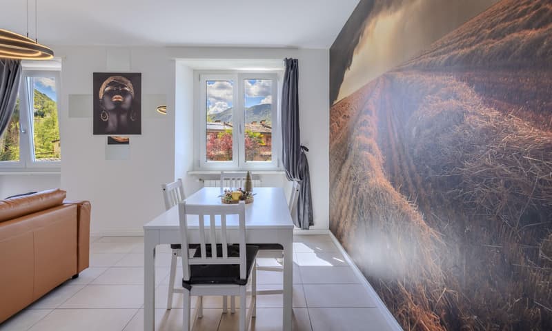 OCCASION - GRAND APPARTEMENT 3.5 PIÈCES AVEC BALCON À LUGANO FIGINO (2)