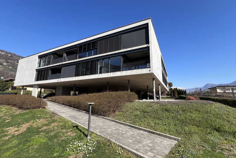 Elegantes, geräumiges und modernes 2.5-Zimmer-Apartment mit Terrasse in Agno (9)