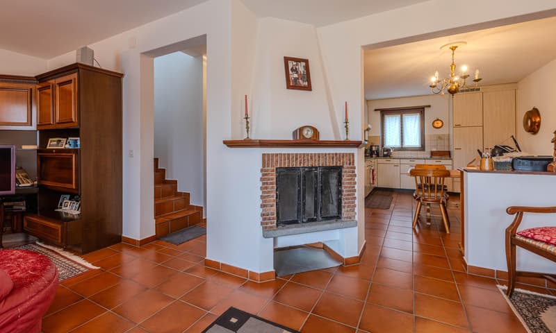 OCCASION - MAISON ESPACIEUSE 5.5 AVEC JARDIN À LUGANO PAZZALLO (6)