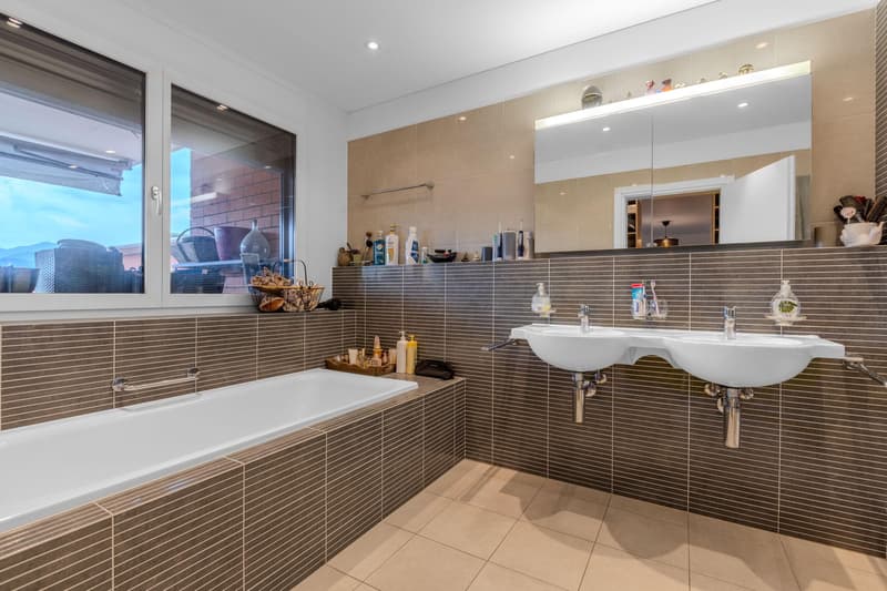 Großes und prächtiges Penthouse 4.5 mit großer Terrasse in Agno (8)