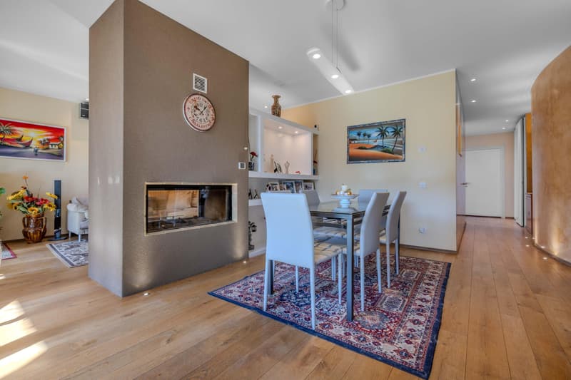 Superbe villa 6.5 sur un étage avec jardin à Stabio (1)