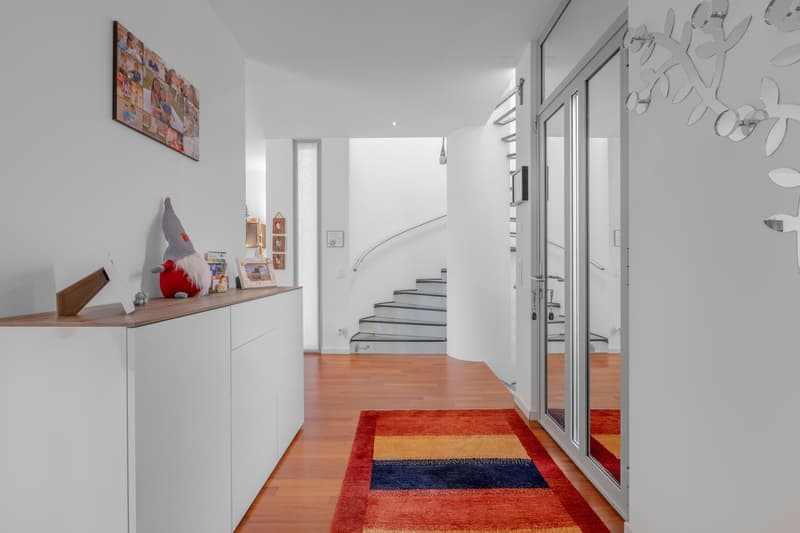 Villa moderne et grande 5.5 comme neuve avec piscine à Manno (5)