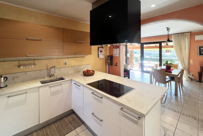 MAISON LUMINEUSE ET ACCUEILLANTE 5.5 PIÈCES AVEC GRAND JARDIN À MELANO (2)