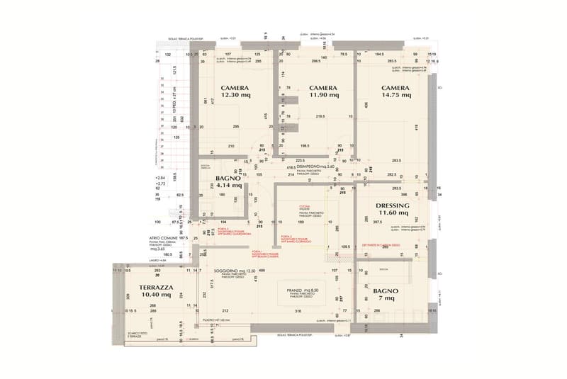 HELLES UND MODERNES 4.5-ZIMMER-WOHNUNG MIT GROßER TERRASSE IN MENDRISIO ZENTRUM (9)