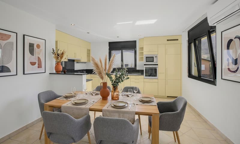 Belle et spacieuse villa bifamiliale de 8,5 pièces à Sementina (5)