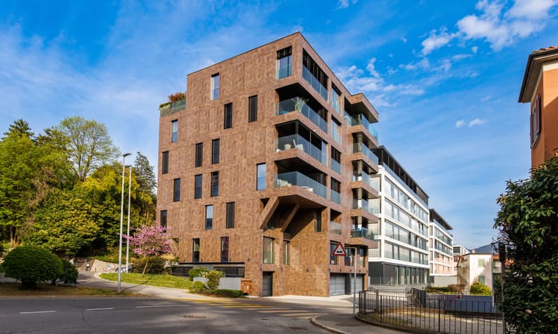 Moderne 3.5 Zimmerwohnung in einer Residenz von hohem Standard in Massagno (13)