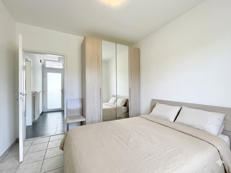 Moderne 2-Zimmer-Wohnung möbliert in Breganzona (7)