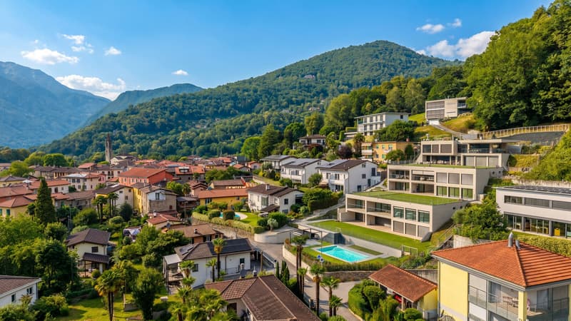 Modern and spacious 2.5-room apartment with private garden in Ponte Capriasca (9)