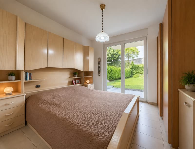 Appartement moderne 3.5 pièces avec 2 jardins, piscine et salle de sport à Pregassona (6)