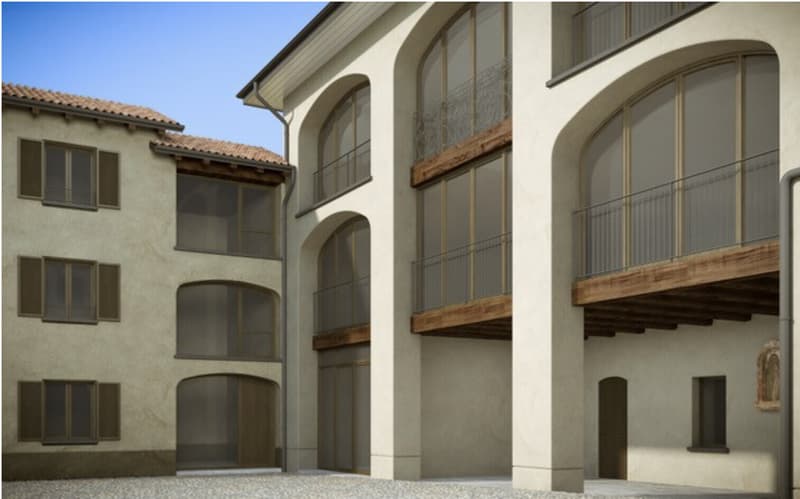 WEITES UND MODERNES 3.5-ZIMMER-WOHNUNG MIT CHARME IN MENDRISIO ZENTRUM (8)
