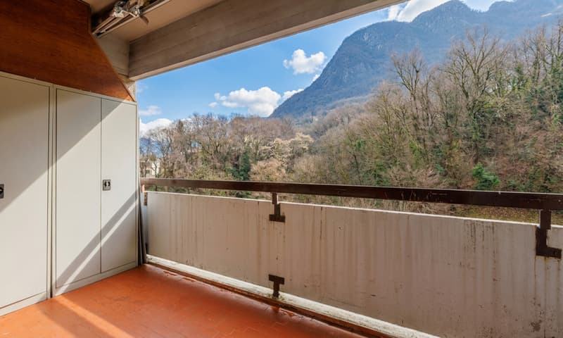 STUPENDIEUX 3.5 PIÈCES APPARTEMENT MEUBLÉ AVEC TERRASSE À PAZZALLO (3)