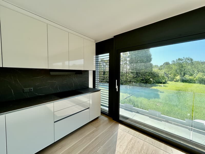 For rent: New 3.5-room apartment with open view in Novazzano (2)