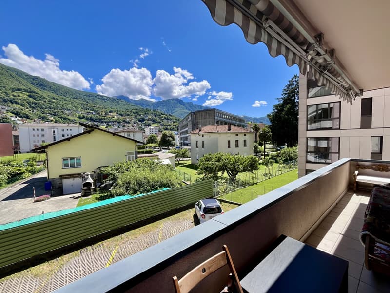 SPACIOUS 4.5 ROOM APARTMENT WITH TWO TERRACES IN CENTRAL BELLINZONA (2)