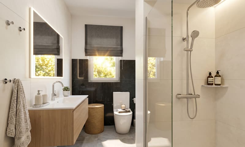 LOUER ACHAT - ESPACEUX 4.5 PIÈCES DANS UN QUARTIER CONVENABLE À MENDRISIO (5)