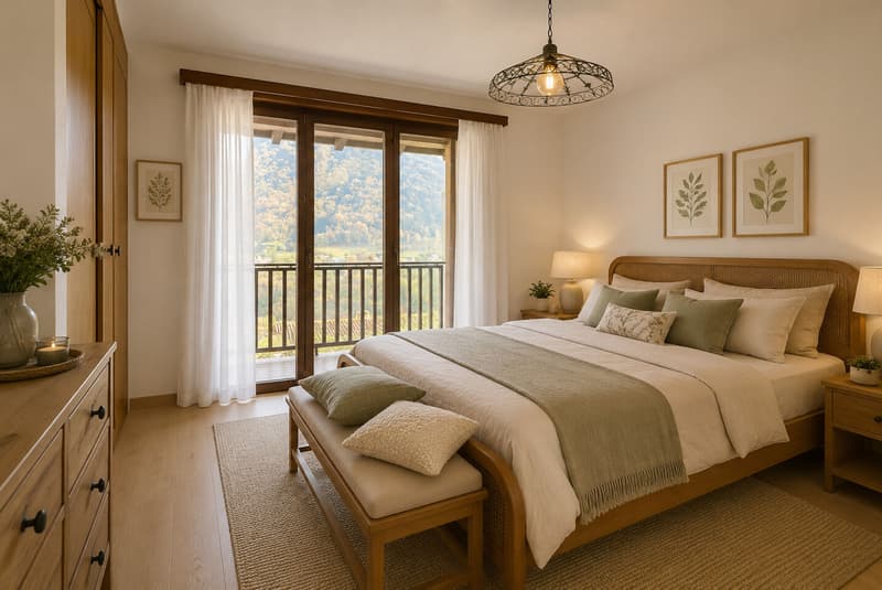 Beautiful 4-room villa with 2 terraces and garden in Arogno (8)