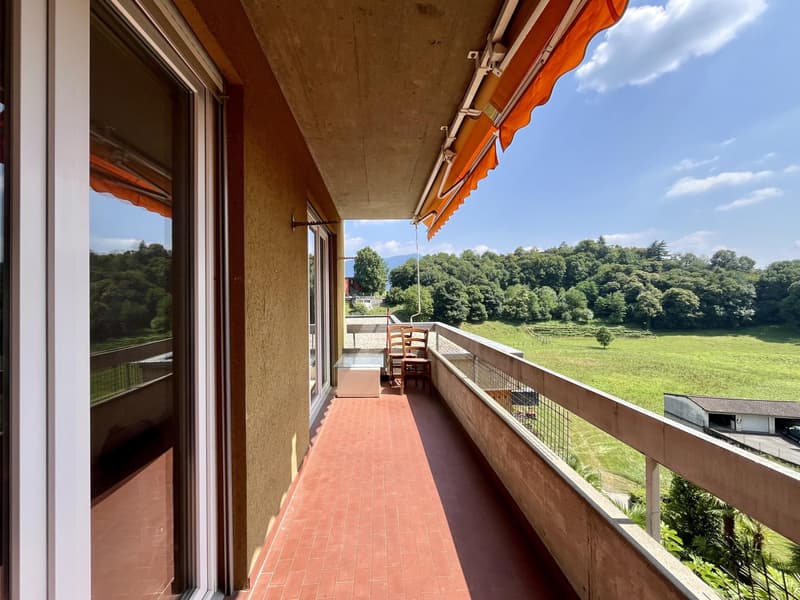 Bright 3.5-room apartment with panoramic view in Savosa (2)