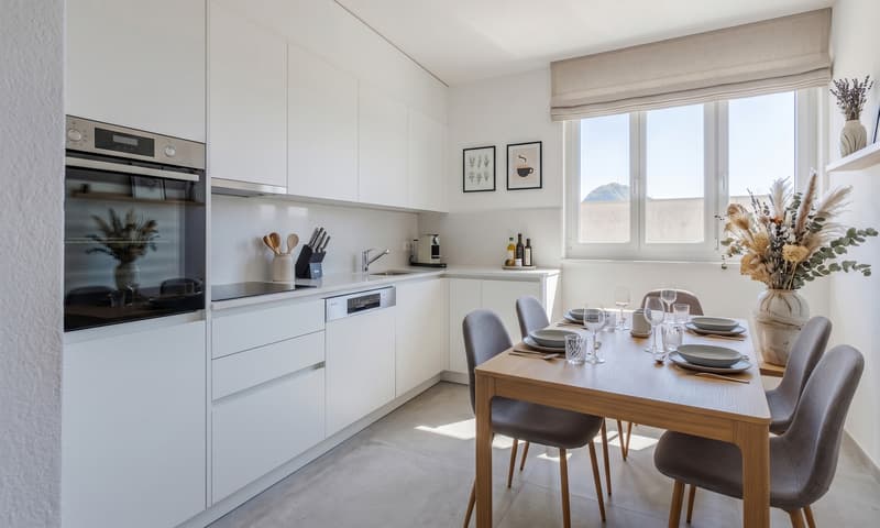 SPACIOUS 5.5 ROOM APARTMENT WITH OPEN VIEW JUST A FEW STEPS FROM LUGANO (3)