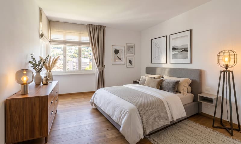 SPACIOUS 5.5 ROOM APARTMENT WITH OPEN VIEW JUST A FEW STEPS FROM LUGANO (6)
