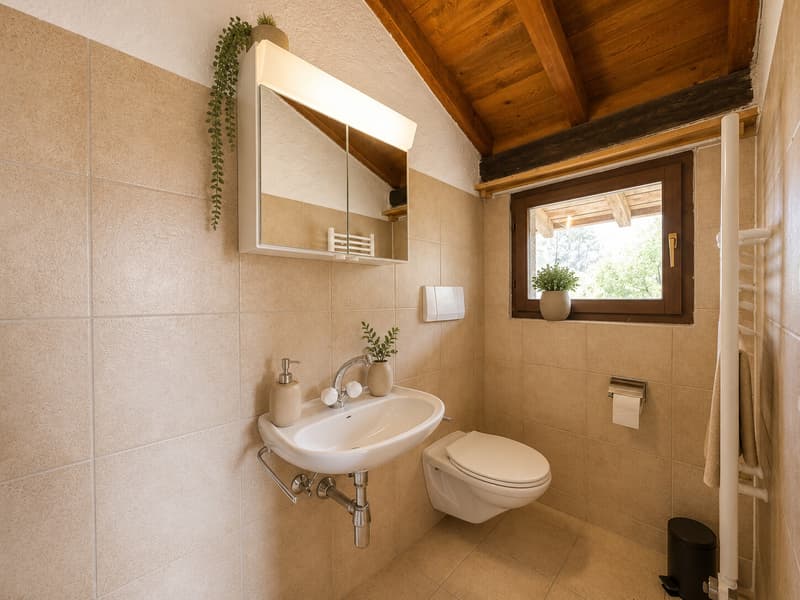 Cozy House with 3.5 Rooms and Historic Charm in Camignolo (9)