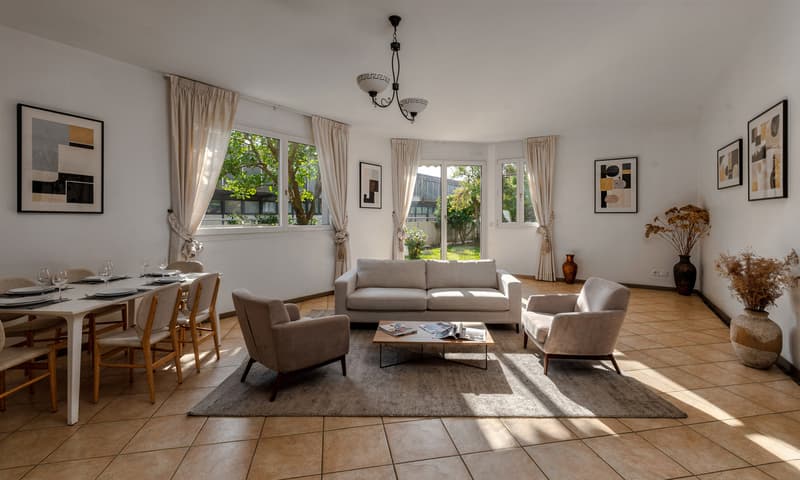 BRIGHT AND SPACIOUS 3.5-ROOM APARTMENT WITH GARDEN IN VIGANELLO (5)