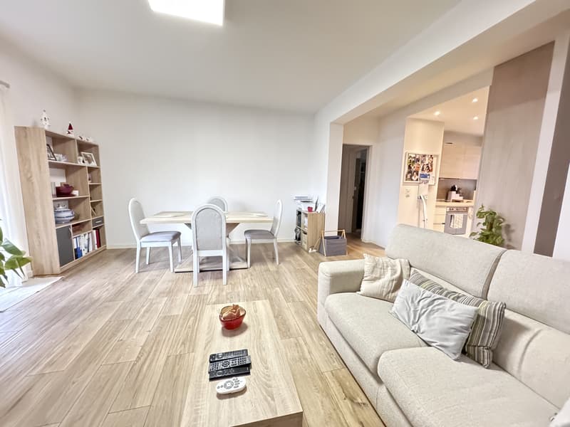 SPACIOUS 4.5-ROOM APARTMENT LIKE NEW WITH BALCONY IN LUGANO BREGANZONA (1)