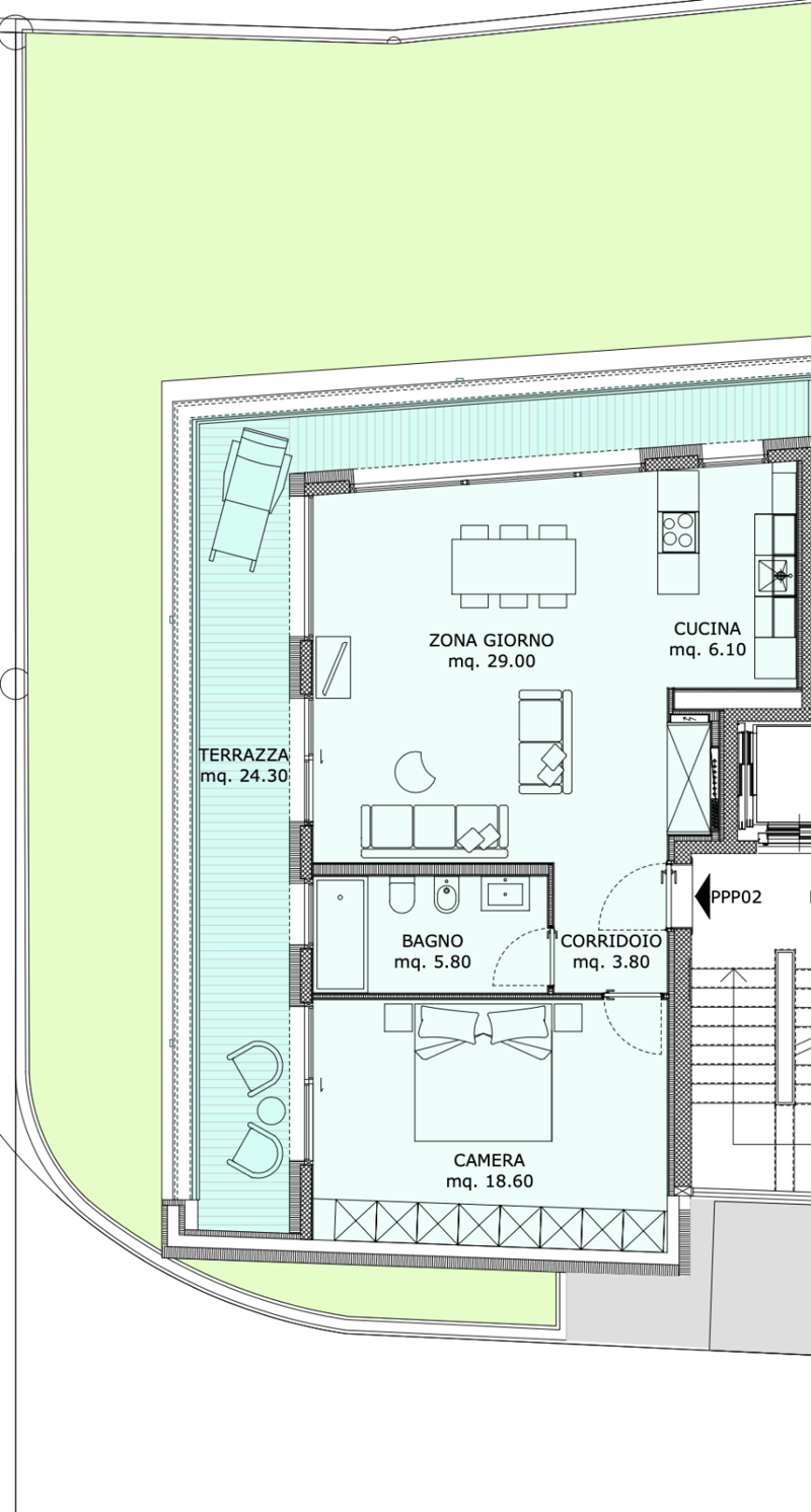 MODERNO ED AMPIO 2.5 LOCALI CON GRANDE TERRAZZA A CANOBBIO (10)