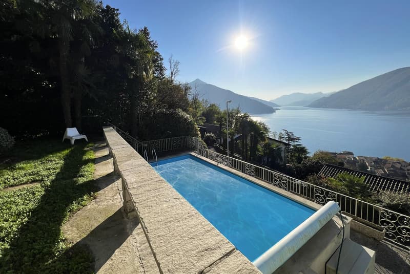 VILLA 6.5 LOCALI CON STUPENDA VISTA LAGO E PISCINA A BISSONE (2)
