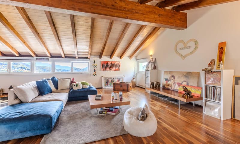 SPAZIOSA CASA DI 6.5 LOCALI CON GIARDINO A MIGLIEGLIA (1)